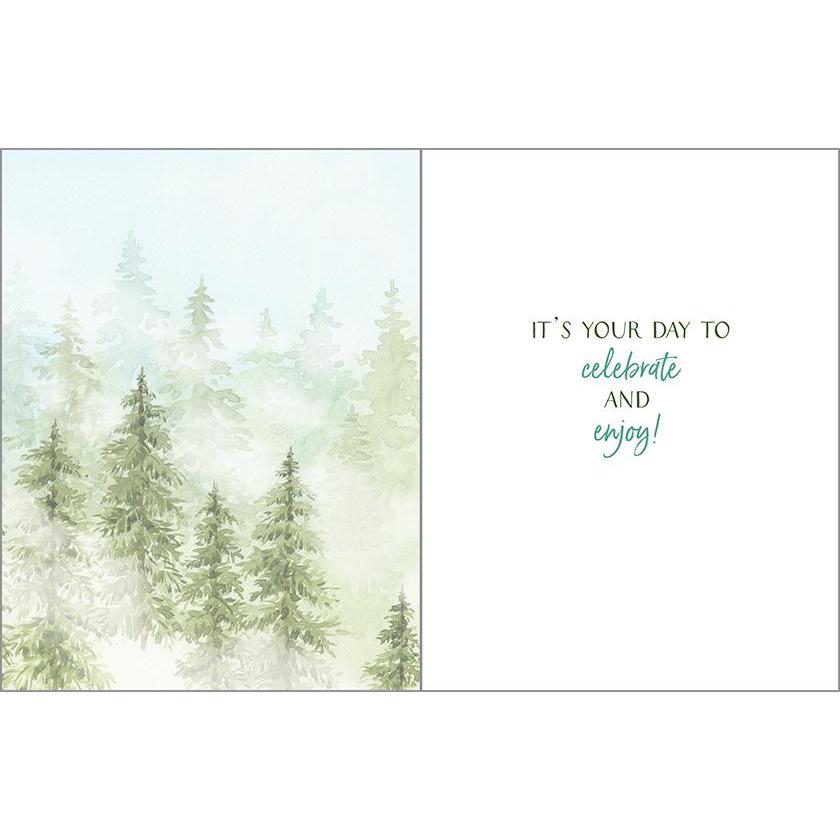 Gina B Designs Forest Birthday Card