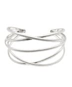 Golden Stella Jewelry Bracelets Metal Criss Cross Bracelet - Multiple Colors 11081694 Metal Criss Cross Bracelet - Multiple Colors