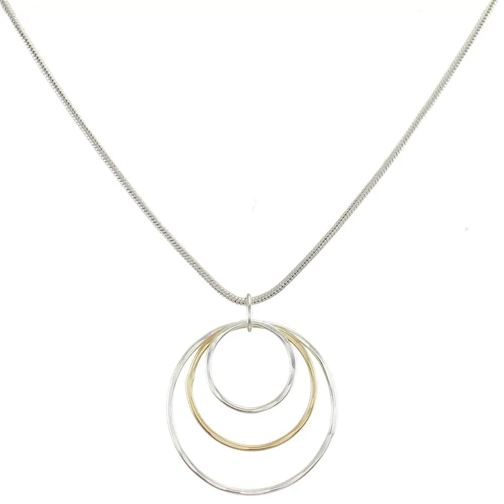 Marjorie Baer Necklaces Marjorie Baer Airy Rings Necklace Necklace - N1708D Marjorie Baer Airy Rings Necklace Necklace - N1708D