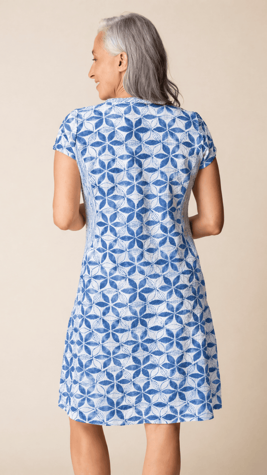 Habitat Dresses Habitat Crinkle Crepe Amalfi Floral Astrid Dress Habitat Crinkle Crepe Amalfi Floral Astrid Dress
