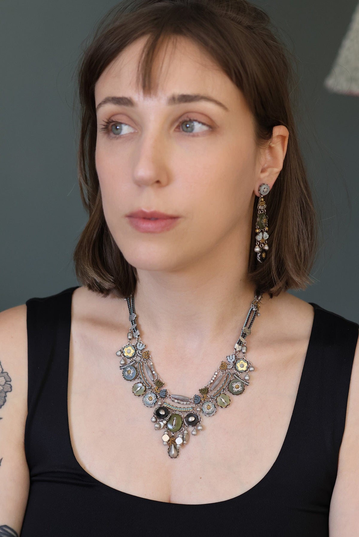 Ayala Bar Necklaces Ayala Bar Night Queen Regalia Necklace Ayala Bar Night Queen Regalia Necklace