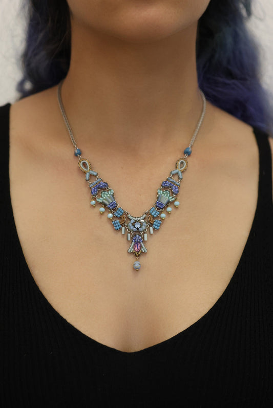 Ayala Bar Necklaces Ayala Bar Parrot Blue Bird Necklace 06498782 Ayala Bar Parrot Blue Bird Necklace