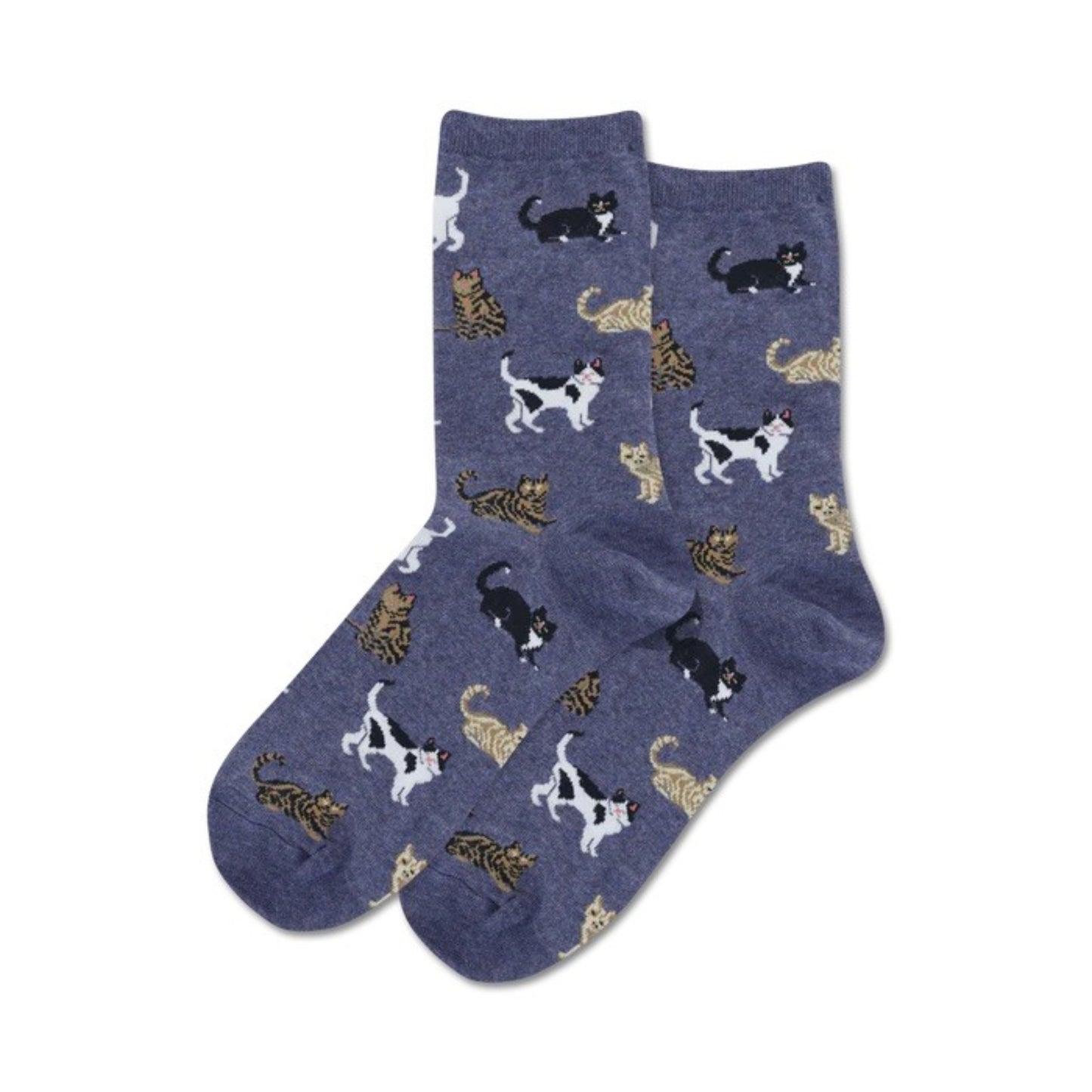 Hot Sox Cat Socks - Multiple Colors