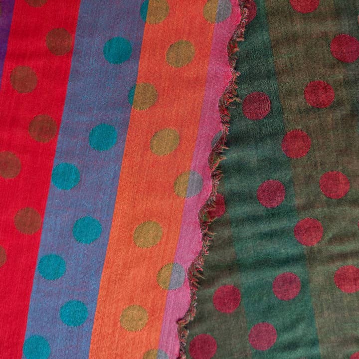Chinar Scarves Chinar Polka Dot Scarf - Multiple Colors 34790110 Chinar Polka Dot Scarf - Multiple Colors