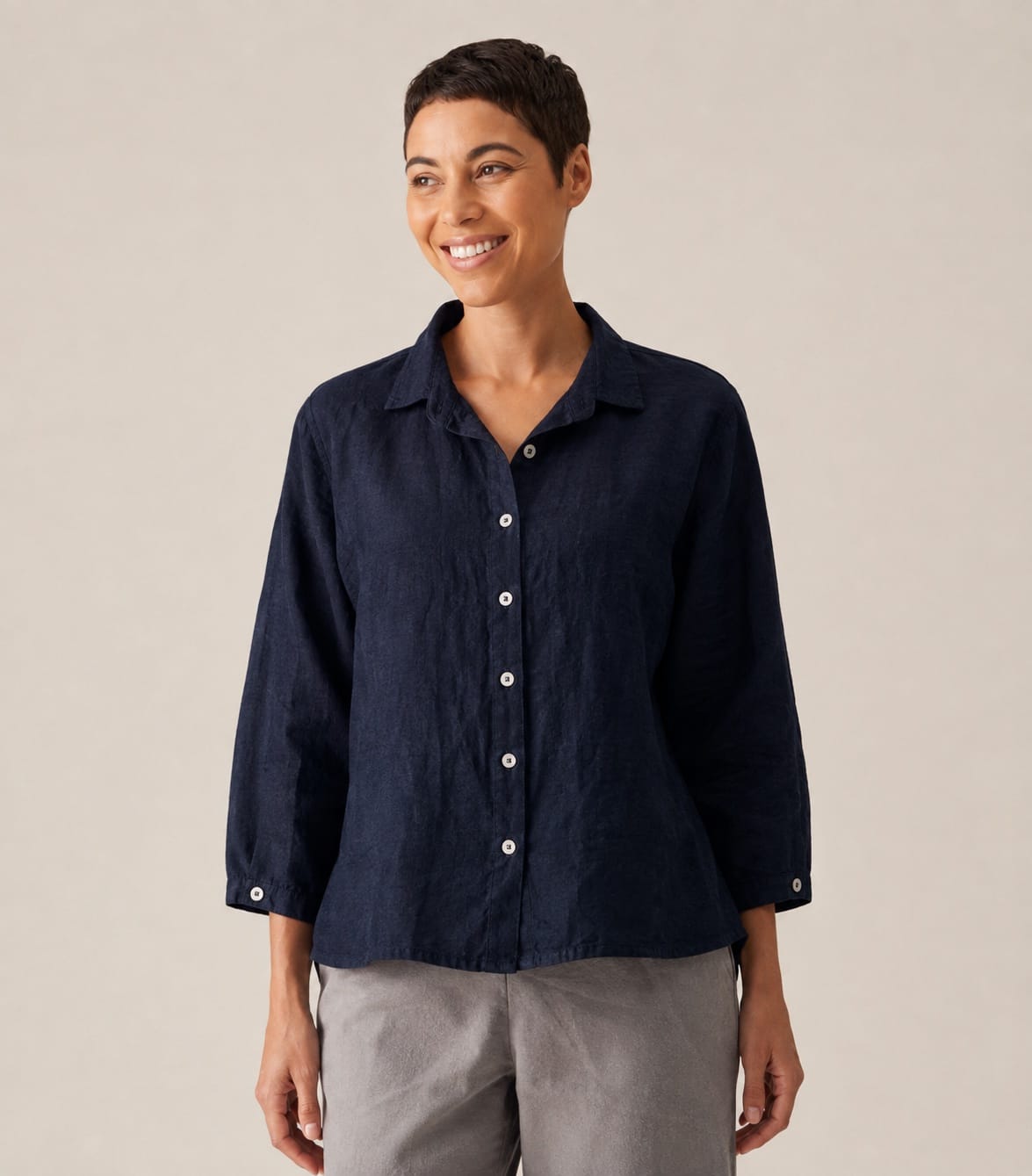 Cut Loose Blouses Cut Loose Parachute Hi-Low Crop Shirt - Multiple Colors 80533214 Cut Loose Parachute Hi-Low Crop Shirt - Multiple Colors