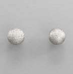 Hammered Ball Studs - Multiple Colors/Sizes