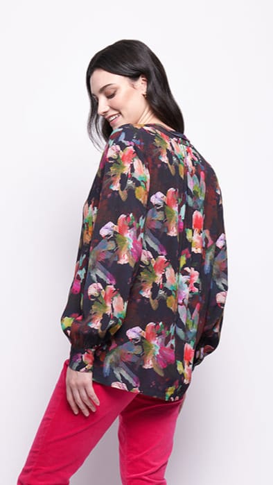 FOIL Blouses Foil Magic Touch Blouse - Multiple Prints Foil Magic Touch Blouse - Multiple Prints