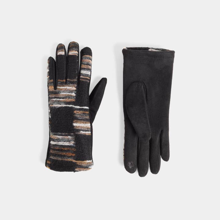 CoCo + Carmen Gloves CoCo + Carmen Felt Checker Touch Screen Gloves 71227102 CoCo + Carmen Felt Checker Touch Screen Gloves