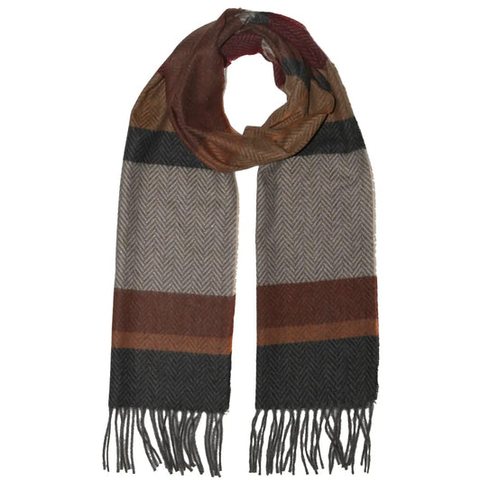 Fraas Scarves Scarves Fraas Cashmink Multi Herringbone Stripe Scarf - Multiple Colors 63741662 Fraas Cashmink Multi Herringbone Stripe Scarf - Multiple Colors