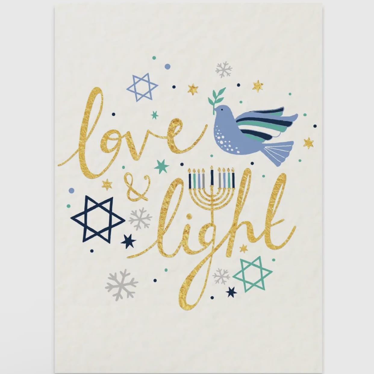 Calypso Cards Cards Calypso Love & Light Hanukkah Greeting Card 36711390 Calypso Love & Light Hanukkah Greeting Card