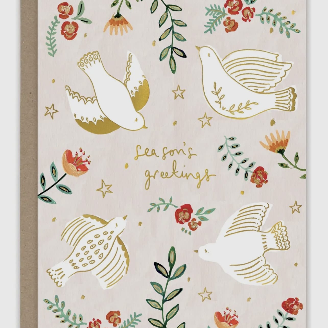 Biely & Shoaf Cards Doves Season's Greetings Holiday Greeting Card 24503774 Doves Season's Greetings Holiday Greeting Card