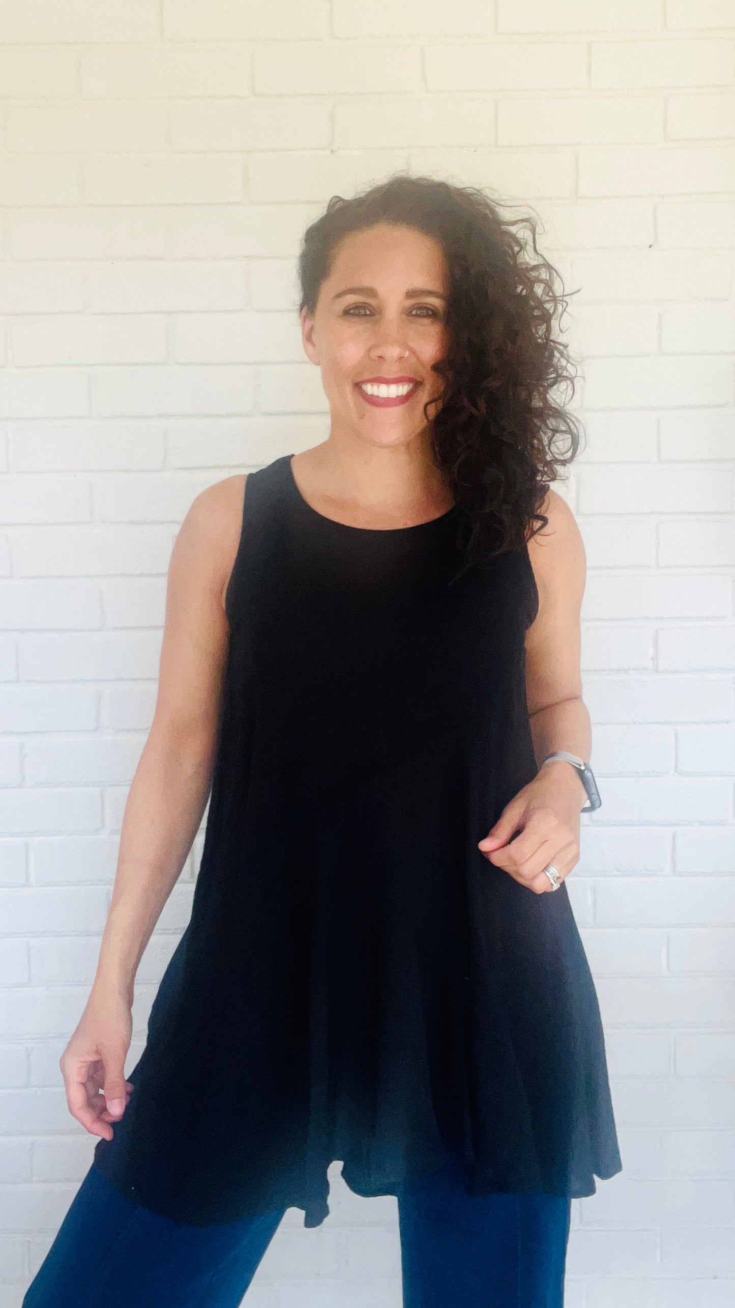 Heartstrings by Kleen Sleeveless Hi-Low Tunic - Multiple Colors