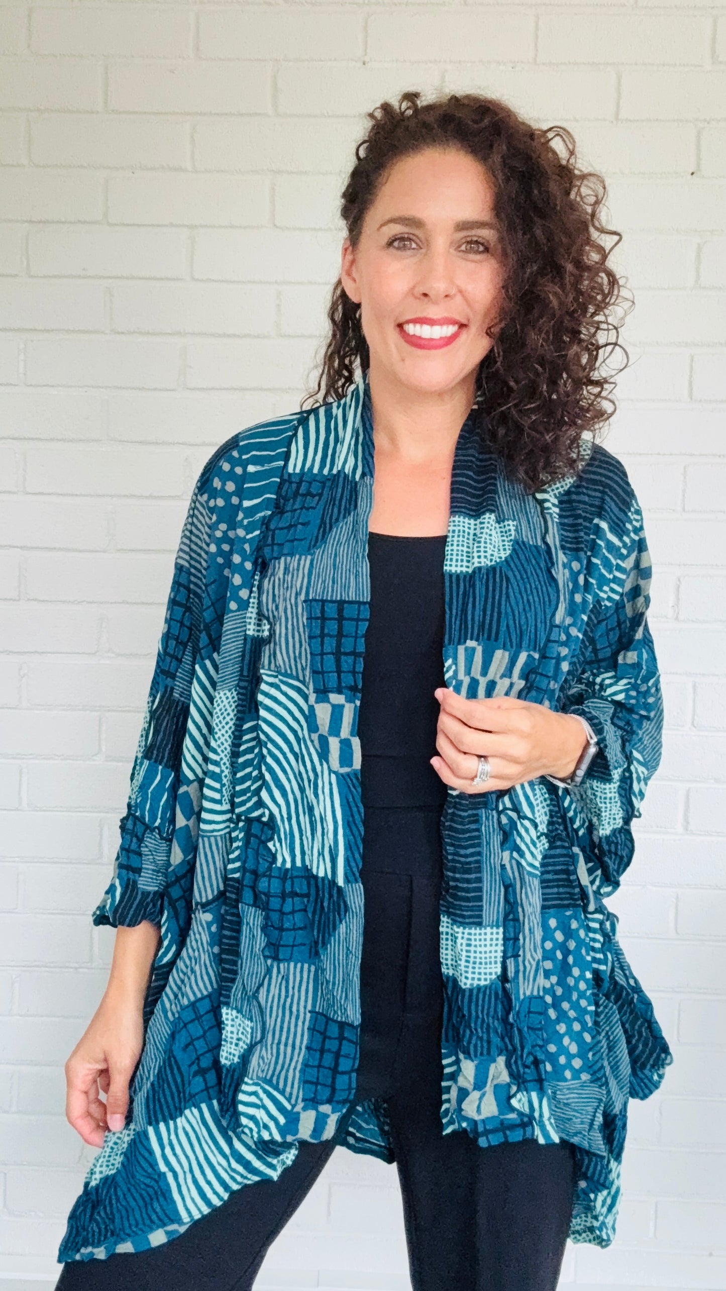 Chalet Haven Cardi - Multiple Prints