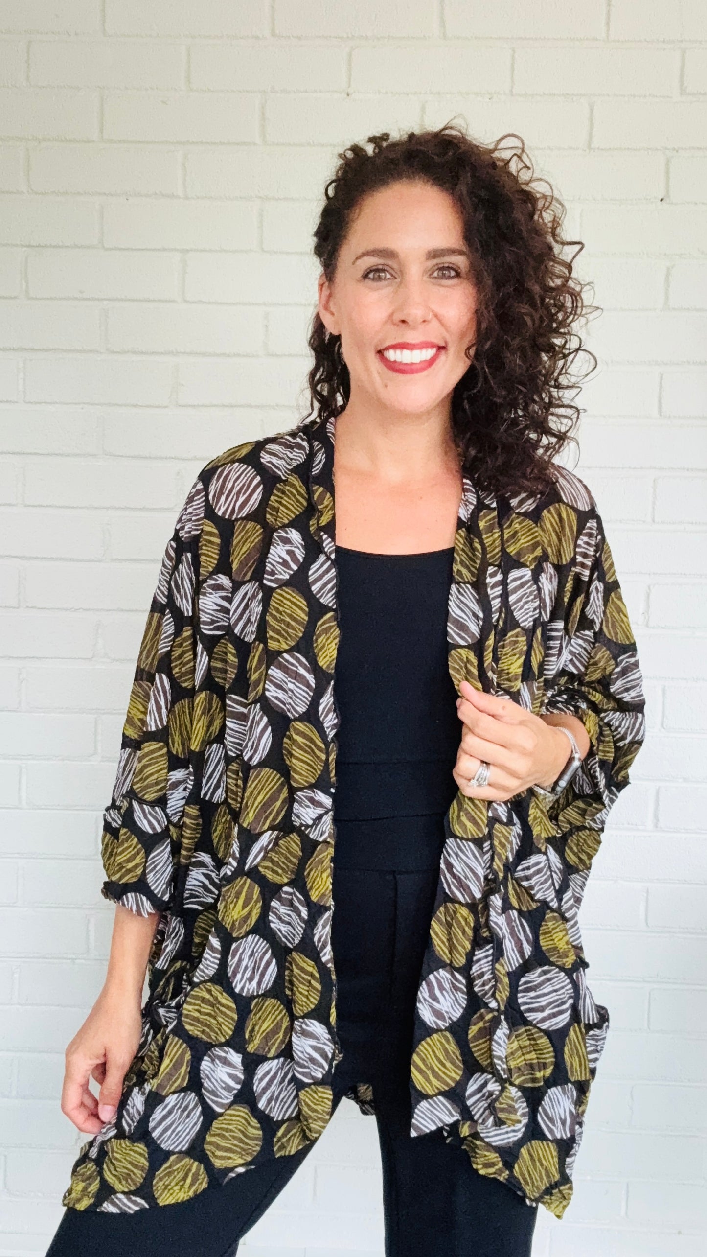 Chalet Haven Cardi - Multiple Prints