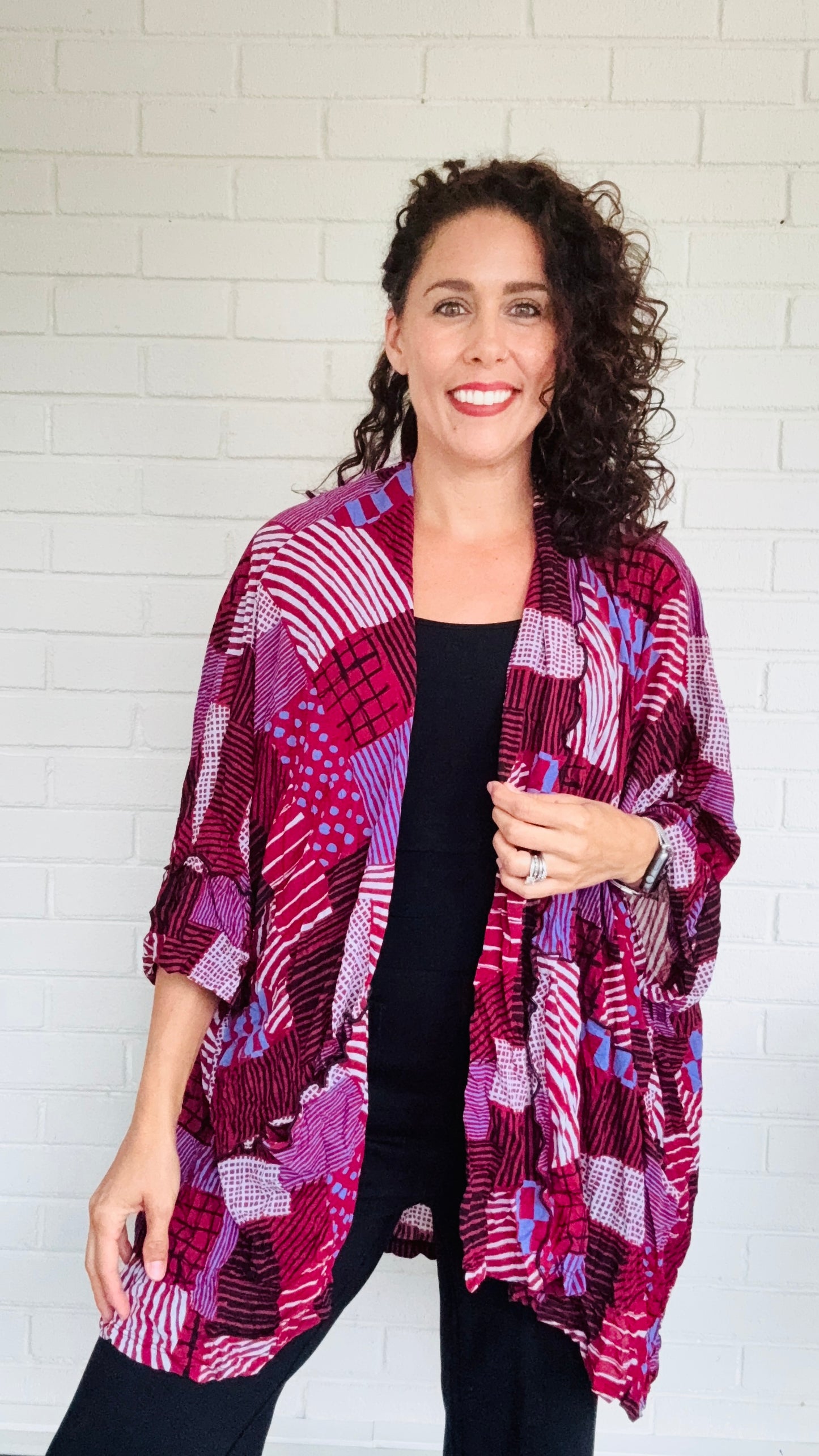 Chalet Haven Cardi - Multiple Prints