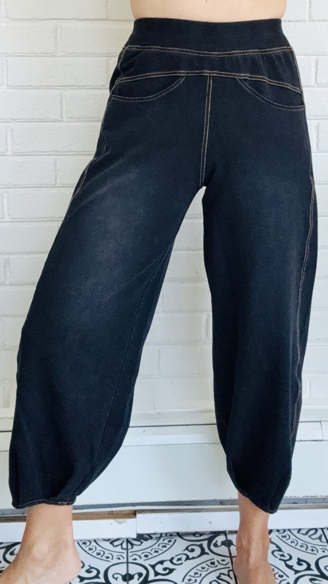 Heartstrings Pants Heartstrings by Kleen Denim Lantern Pant - Multiple Colors 86941662 Heartstrings by Kleen Denim Lantern Pant - Multiple Colors