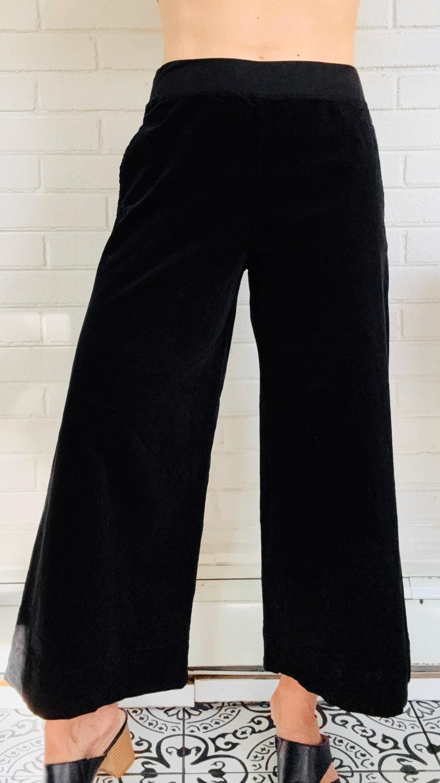 Cut Loose Mini Cord Crop Pant - Multiple Colors