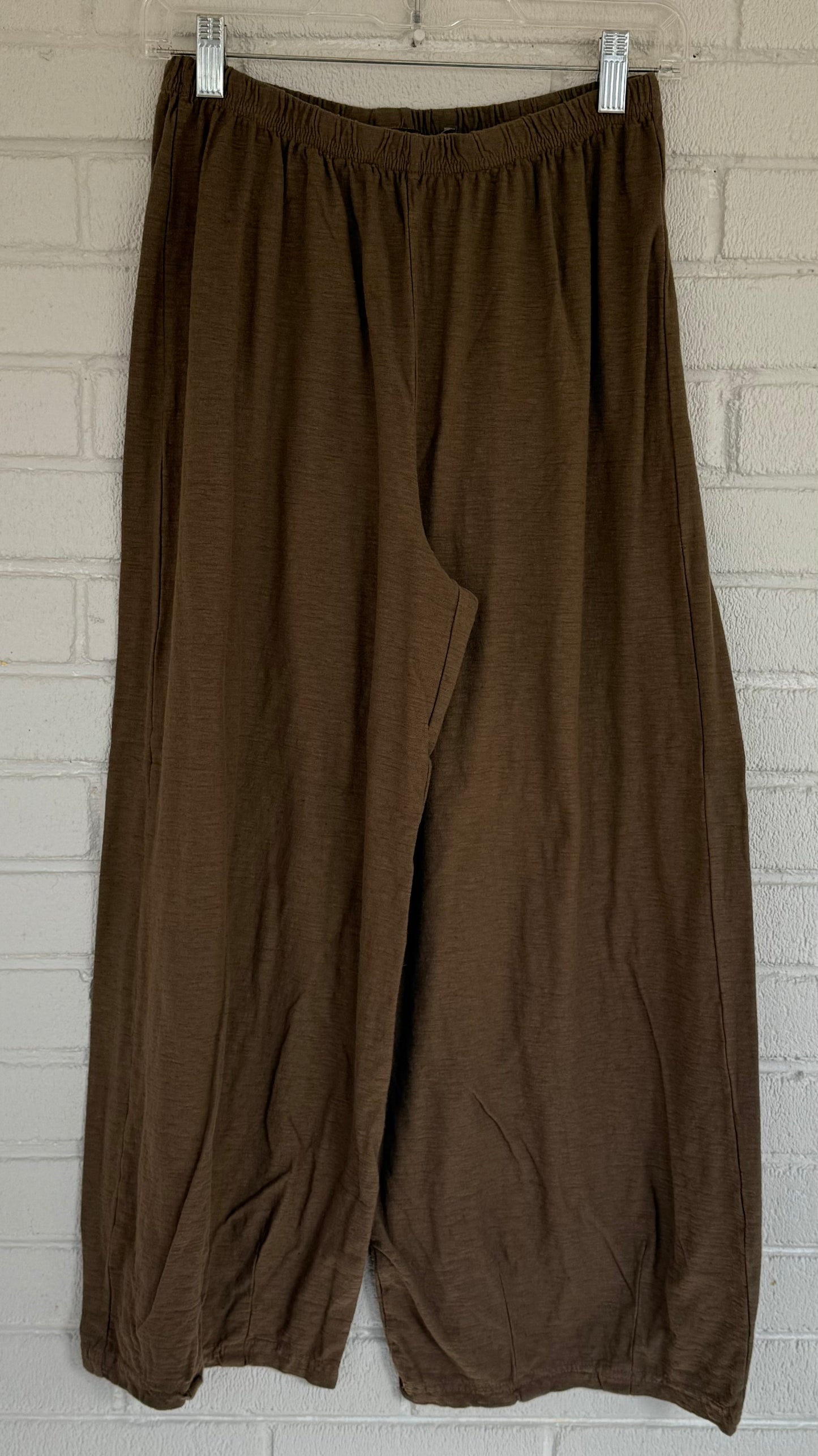 Cut Loose Cotton/Linen Cropped Pant with Darts - Multiple Colors