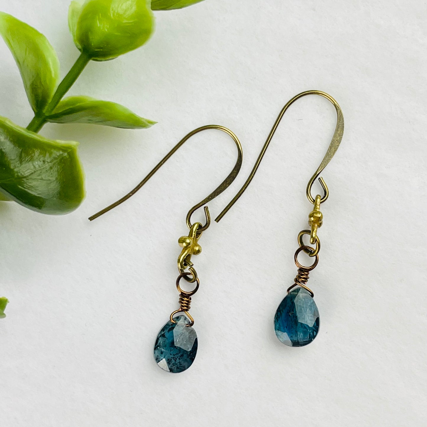 Lock & Key Petite Briolette Drop Earrings - Multiple Stones