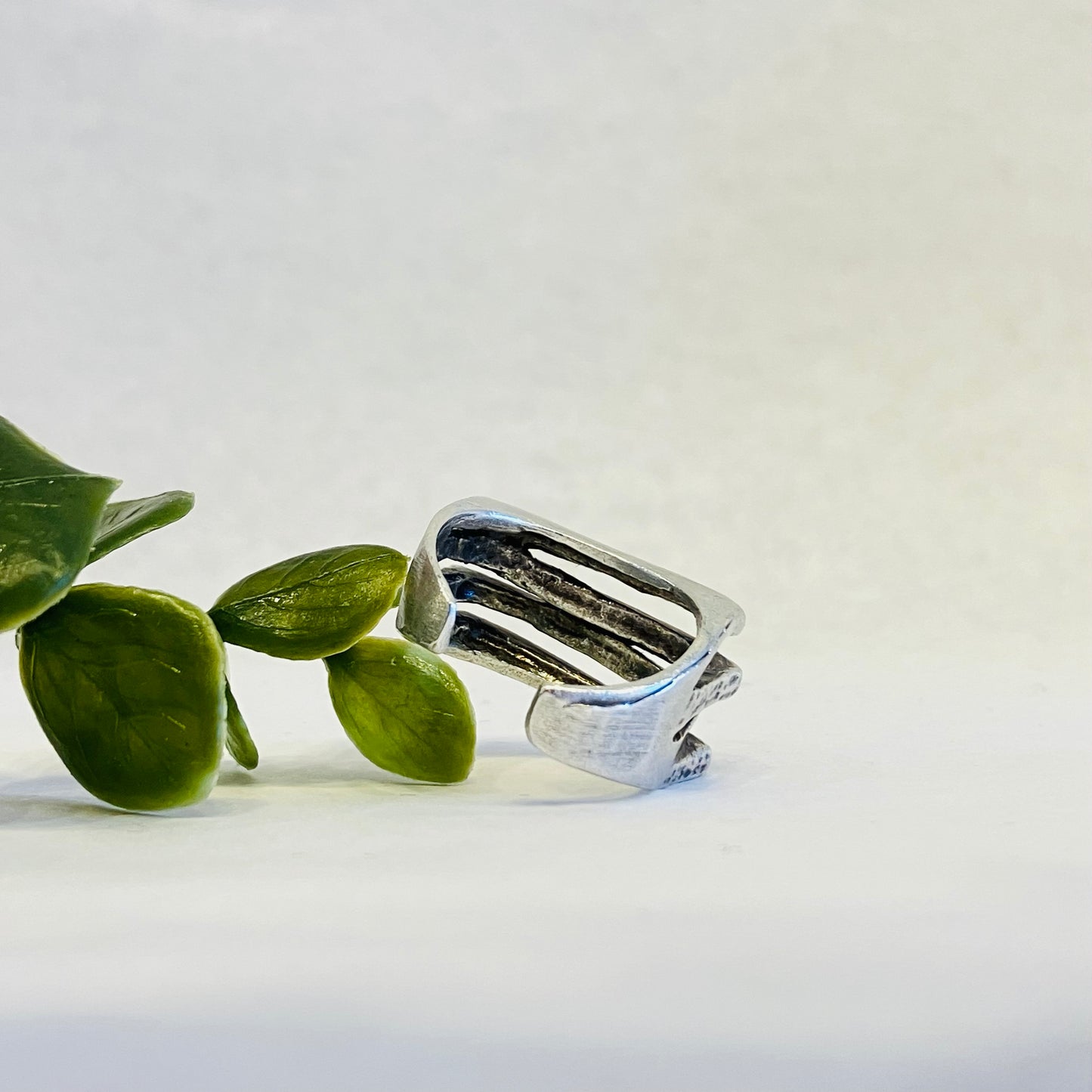Volare Turkish Silver Adjustable Ring - #4BR47S
