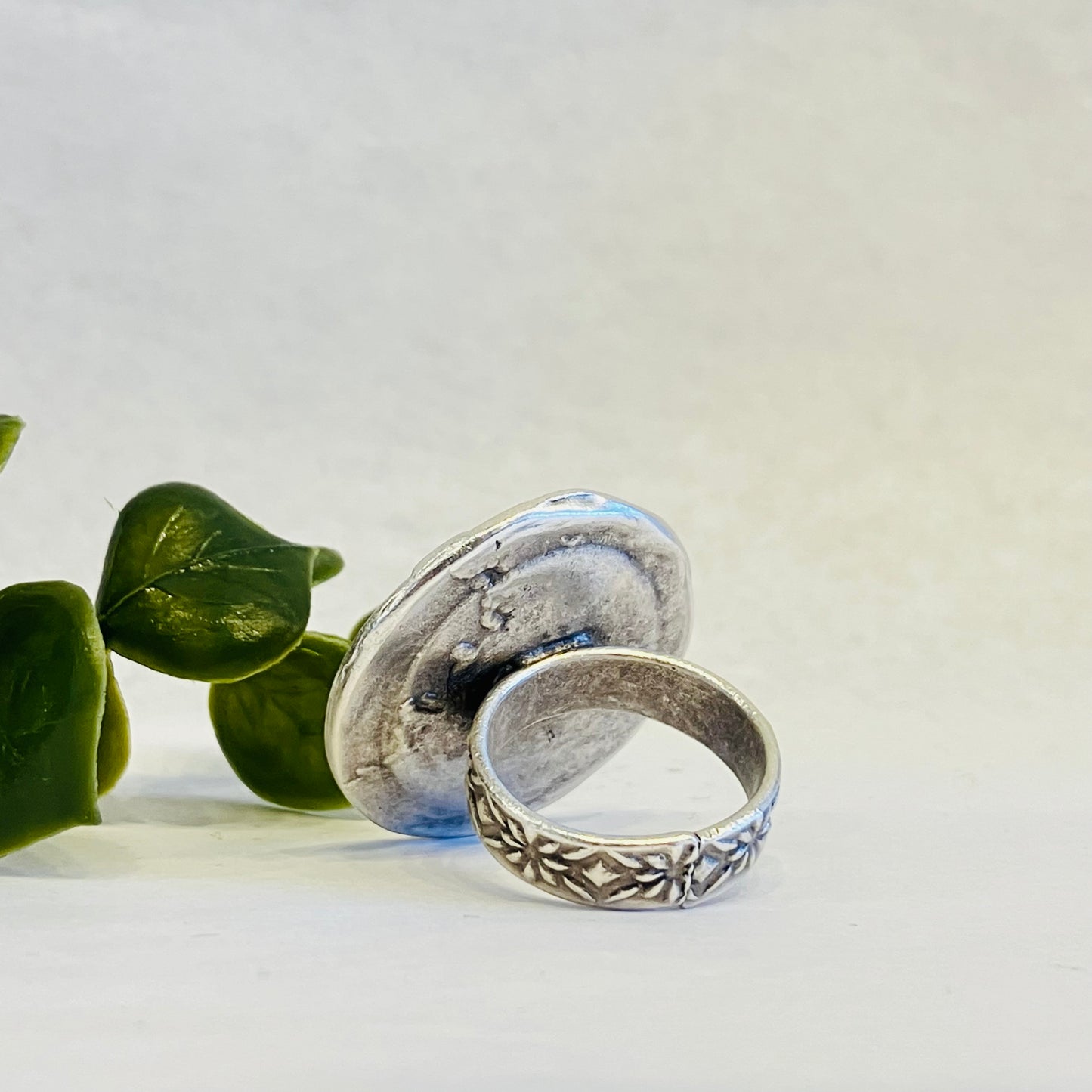 Volare Turkish Silver Adjustable Ring - #4315S