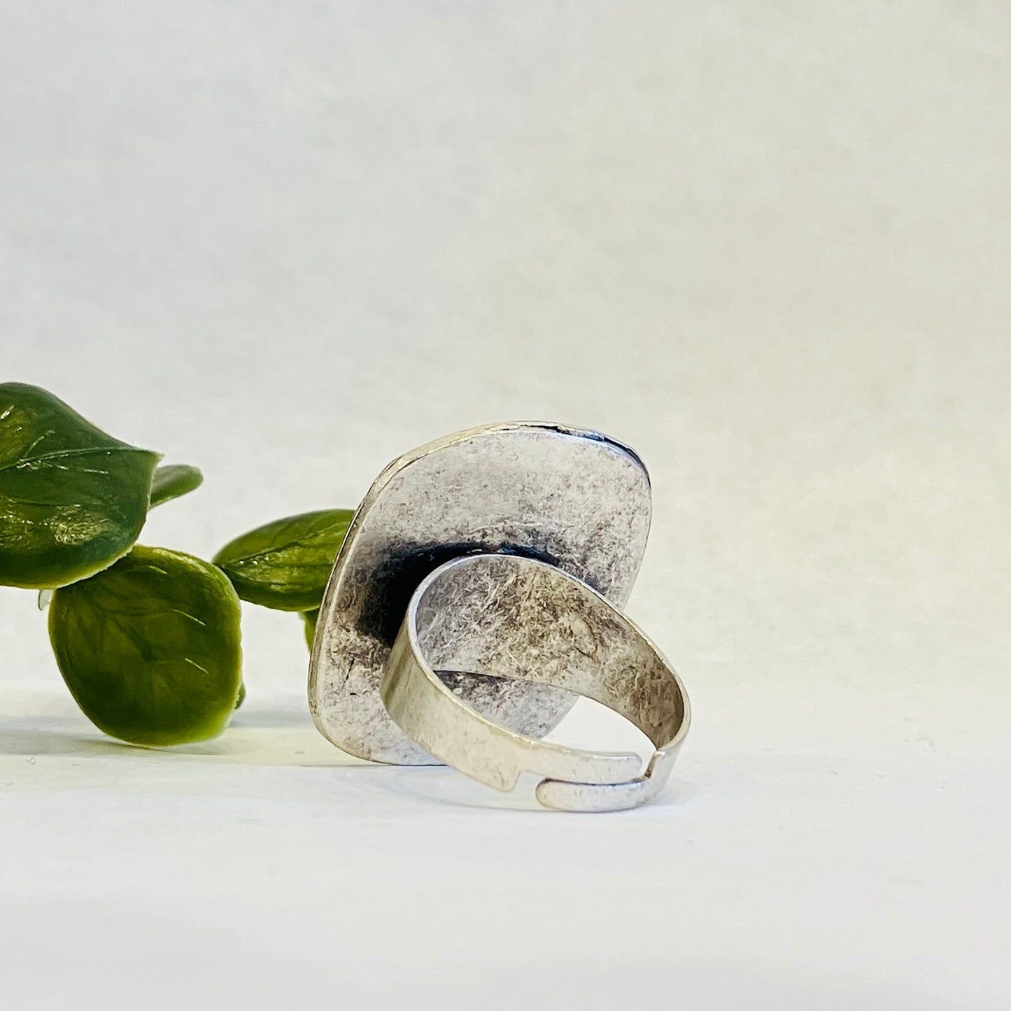 Volare Turkish Silver Adjustable Ring - #4726S