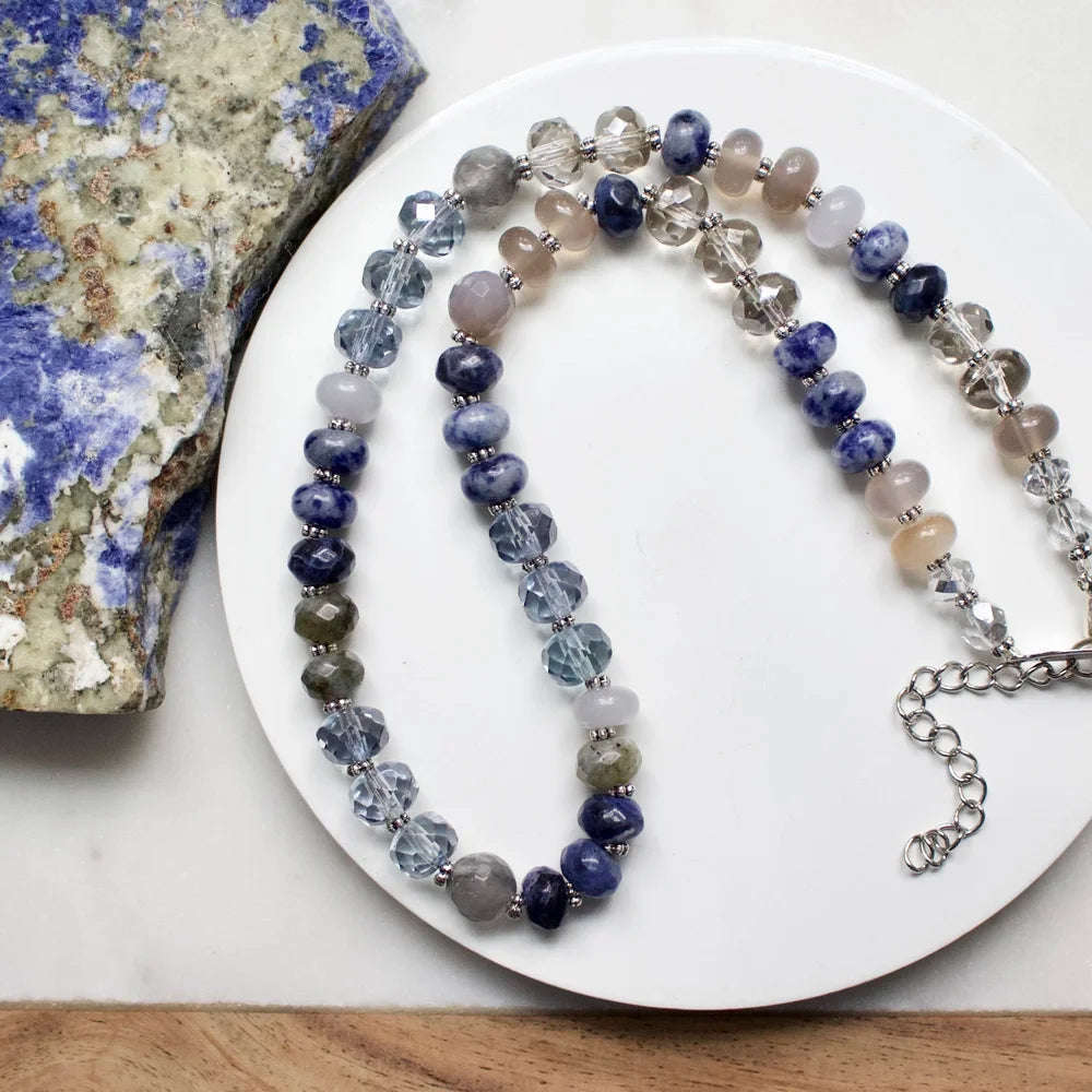 A.V. Max Gemma Rondelle Necklace - Multiple Colors