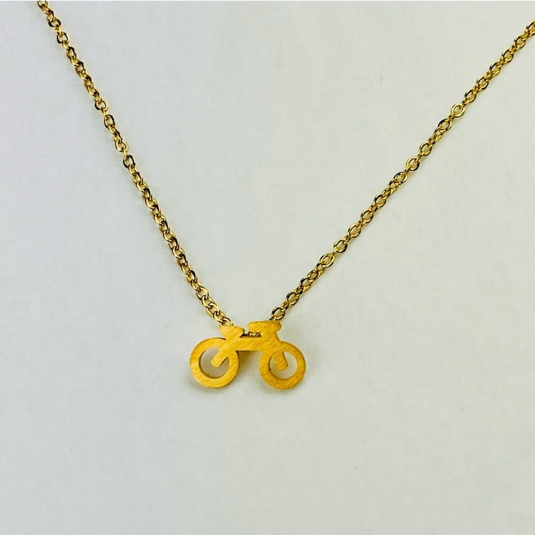 Studio Hop Little Bicycle Necklace - Multiple Colors
