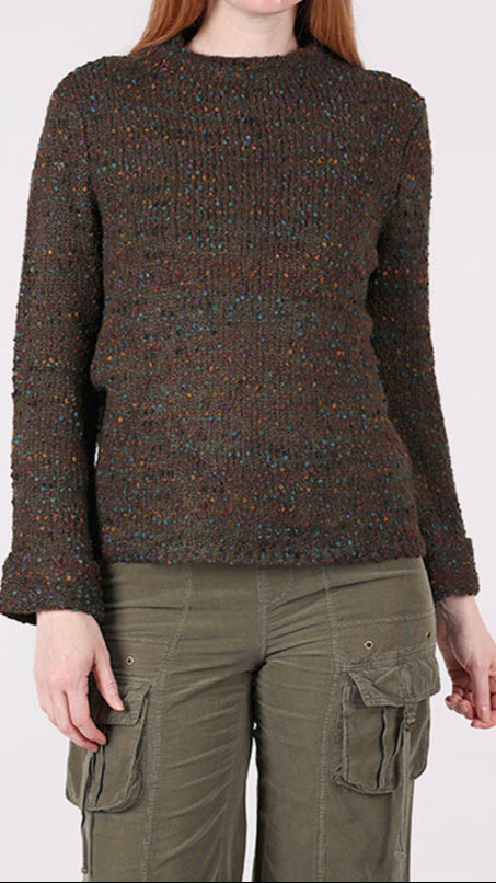 Habitat Confetti Funnel Neck Pullover - Multiple Colors