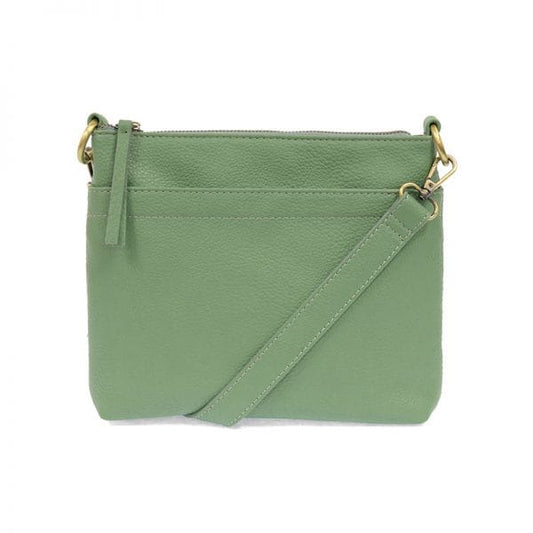 Joy Susan Bags Joy Susan Vegan Leather Layla Double Zipper Crossbody - Multiple Colors 30979038 Joy Susan Vegan Leather Layla Double Zipper Crossbody - Multiple Colors
