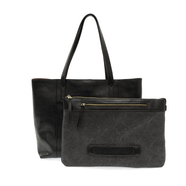Joy Susan Vegan Leather Sondra Laptop Tote - Multiple Colors
