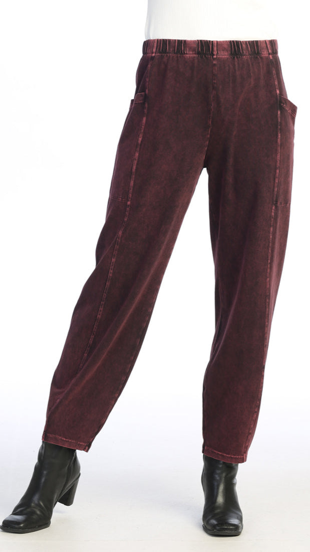 Jess & Jane Mineral Wash Lantern Pant - Multiple Colors
