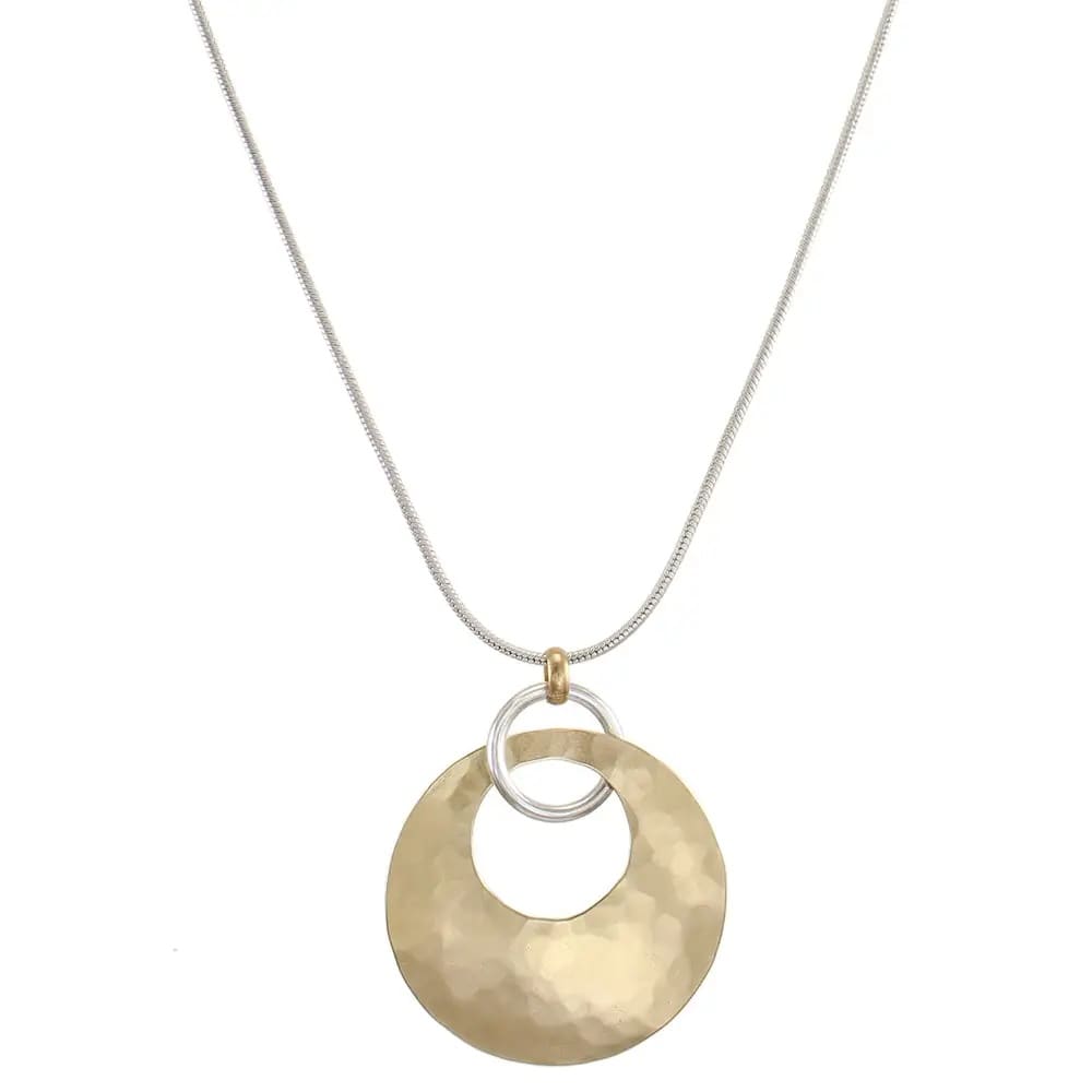 Marjorie Baer Necklaces Marjorie Baer Interlocking Long Necklace - N1701D Marjorie Baer Interlocking Long Necklace - N1701D