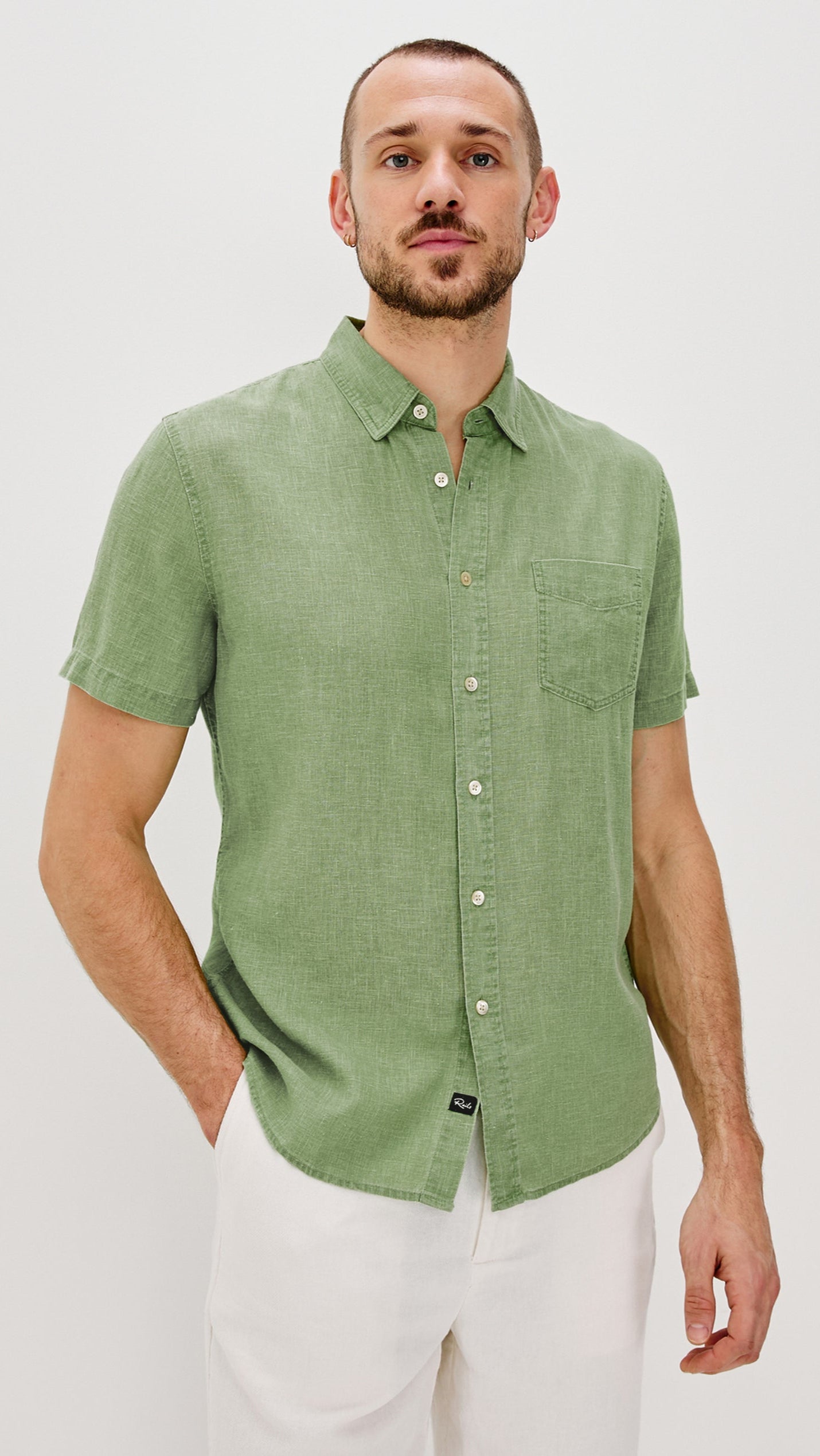 Rails Linen Paros Shirt - Multiple Prints