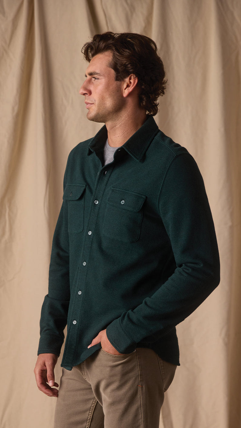 The Normal Brand Textured Knit Everyday Shirt