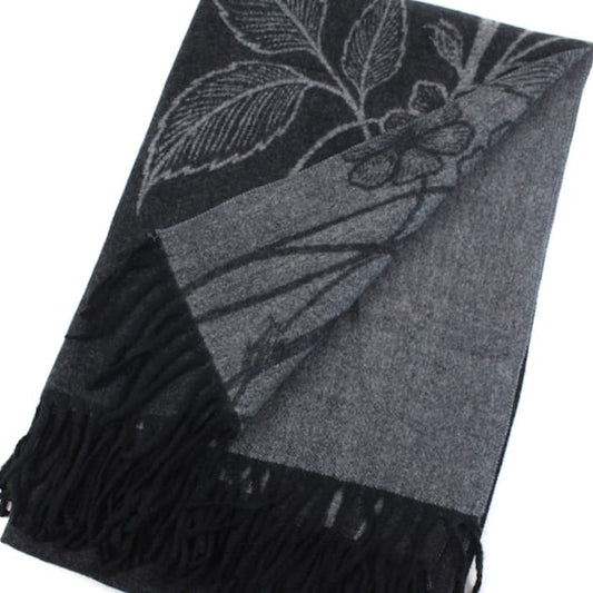 Pretty Persuasions Scarves Pretty Persuasions Botanical Sketch Reversible Scarf - Multiple Colors 40034782 Pretty Persuasions Botanical Sketch Reversible Scarf - Multiple Colors