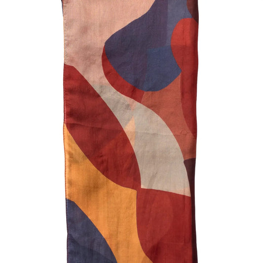 Quintessential Scarves Quintessential Hopkins Red Silk Scarf Quintessential Hopkins Red Silk Scarf