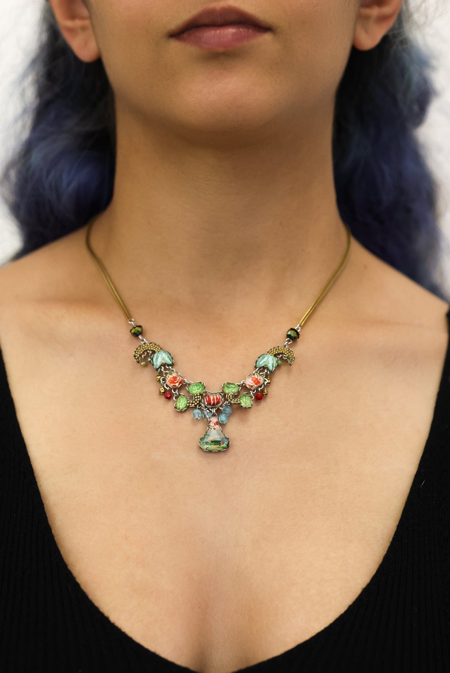 Ayala Bar Necklaces Ayala Bar Miarigold Flower Garden Necklace 30976478 Ayala Bar Miarigold Flower Garden Necklace