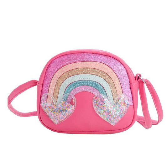 The Find Peaks Children's Accessories The Find Peaks Rainbow Heart Shoulder Bag - Multiple Colors 96729054 The Find Peaks Rainbow Heart Shoulder Bag - Multiple Colors