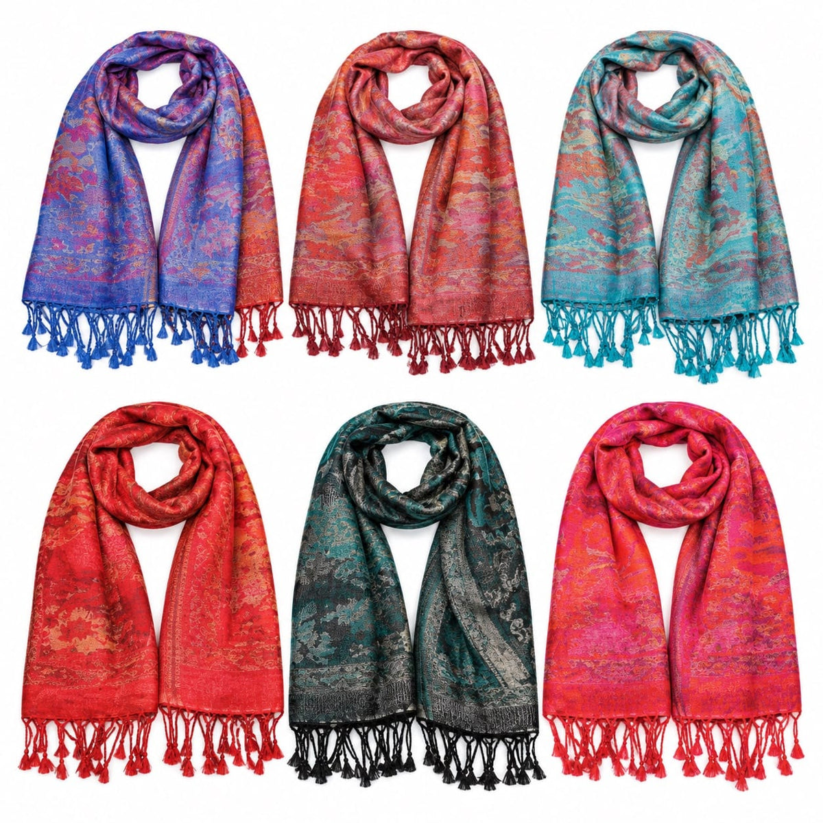 Rapti Scarves Scarves Rapti Kani Scarf 67750878 Rapti Kani Scarf