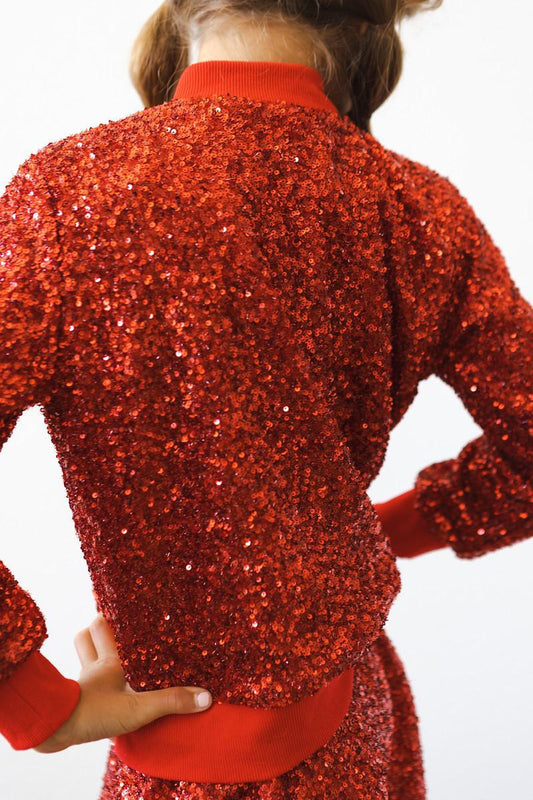 Mila & Rose Children's Clothing Mila & Rose Sequin Jacket - Multiple Colors Mila & Rose Sequin Jacket - Multiple Colors