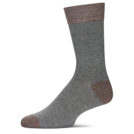 MeMoi Men's Socks MeMoi Men's Fancy Heel Cashmere Blend Crew Socks - Multiple Colors 27923678 MeMoi Men's Fancy Heel Cashmere Blend Crew Socks - Multiple Colors