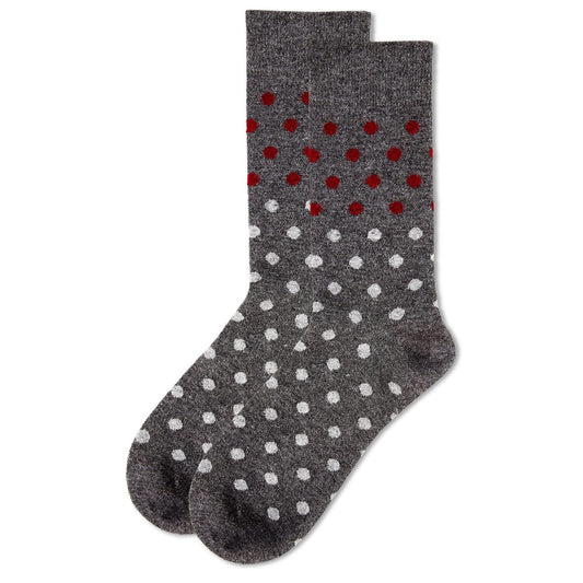 MeMoi Men's Socks MeMoi Men's Two Tone Polka Dot Crew Socks - Multiple Colors 98039262 MeMoi Men's Two Tone Polka Dot Crew Socks - Multiple Colors