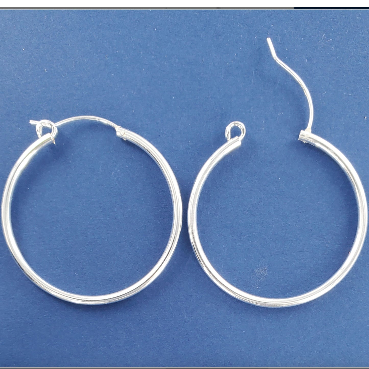 SilverStar Silver Hoops - Multiple Sizes