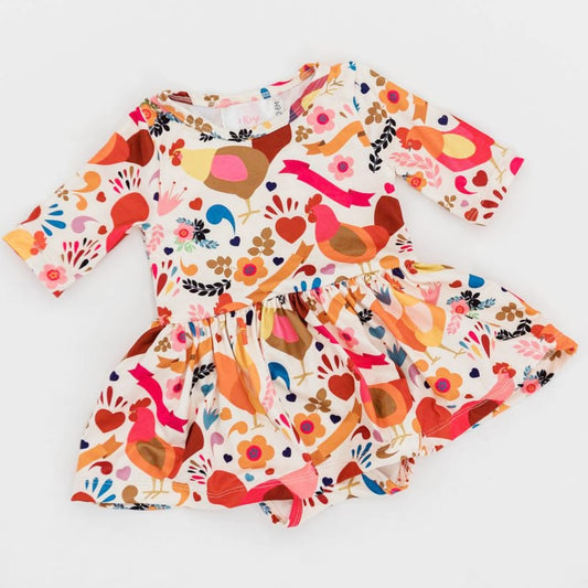 Mila & Rose Children's Clothing Mila & Rose Twirl Bodysuit - Multiple Prints 85598942 Mila & Rose Twirl Bodysuit - Multiple Prints