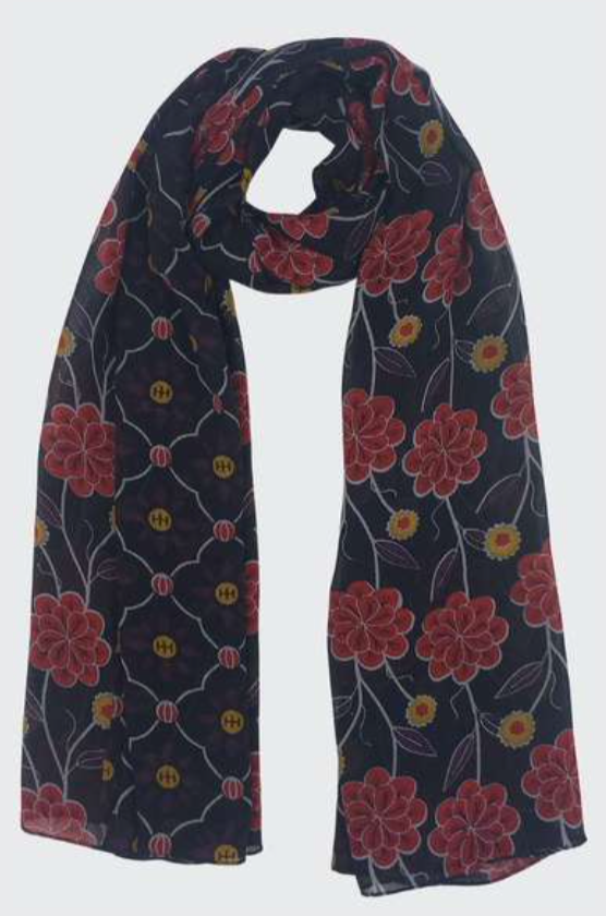 VSA Lightweight Scarf SE-2936 Black