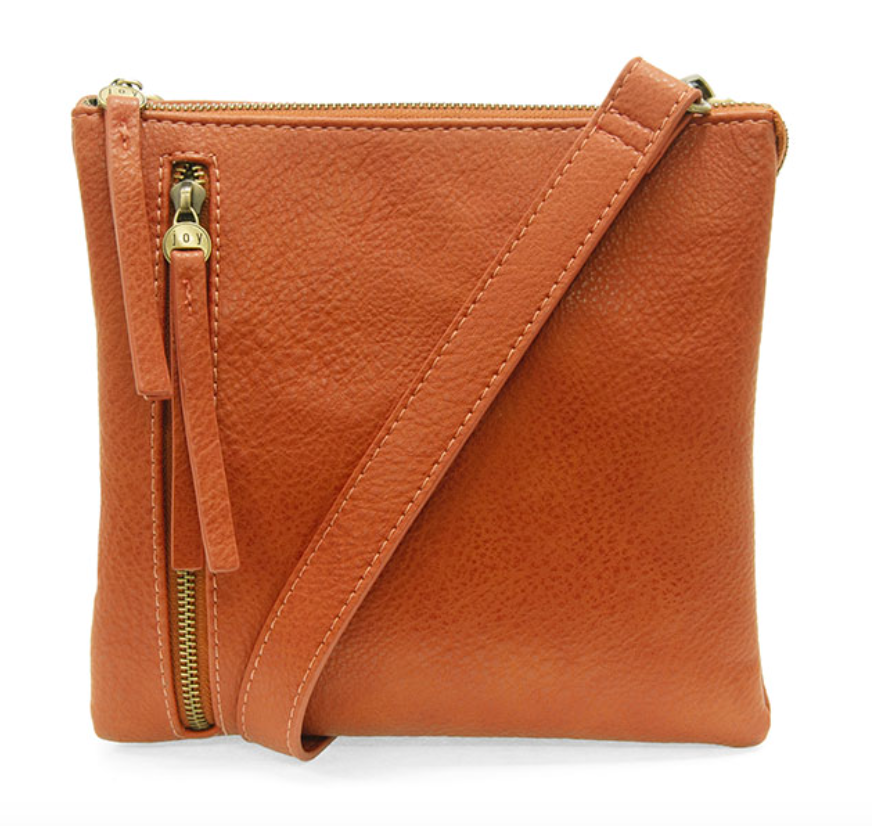 Joy Susan Vegan Leather Dawn Compact Crossbody - Multiple Colors