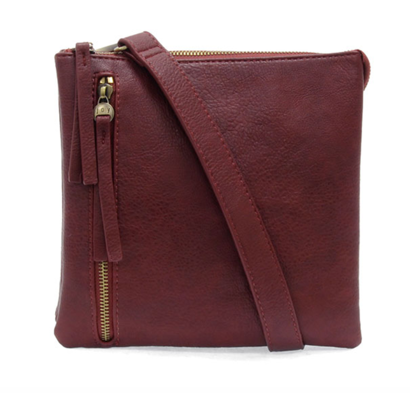 Joy Susan Vegan Leather Dawn Compact Crossbody - Multiple Colors