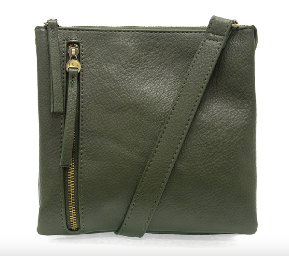 Joy Susan Vegan Leather Dawn Compact Crossbody - Multiple Colors