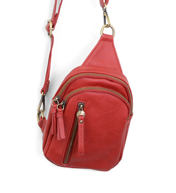 Joy Susan Vegan Leather Skyler Sling Bag - Multiple Colors